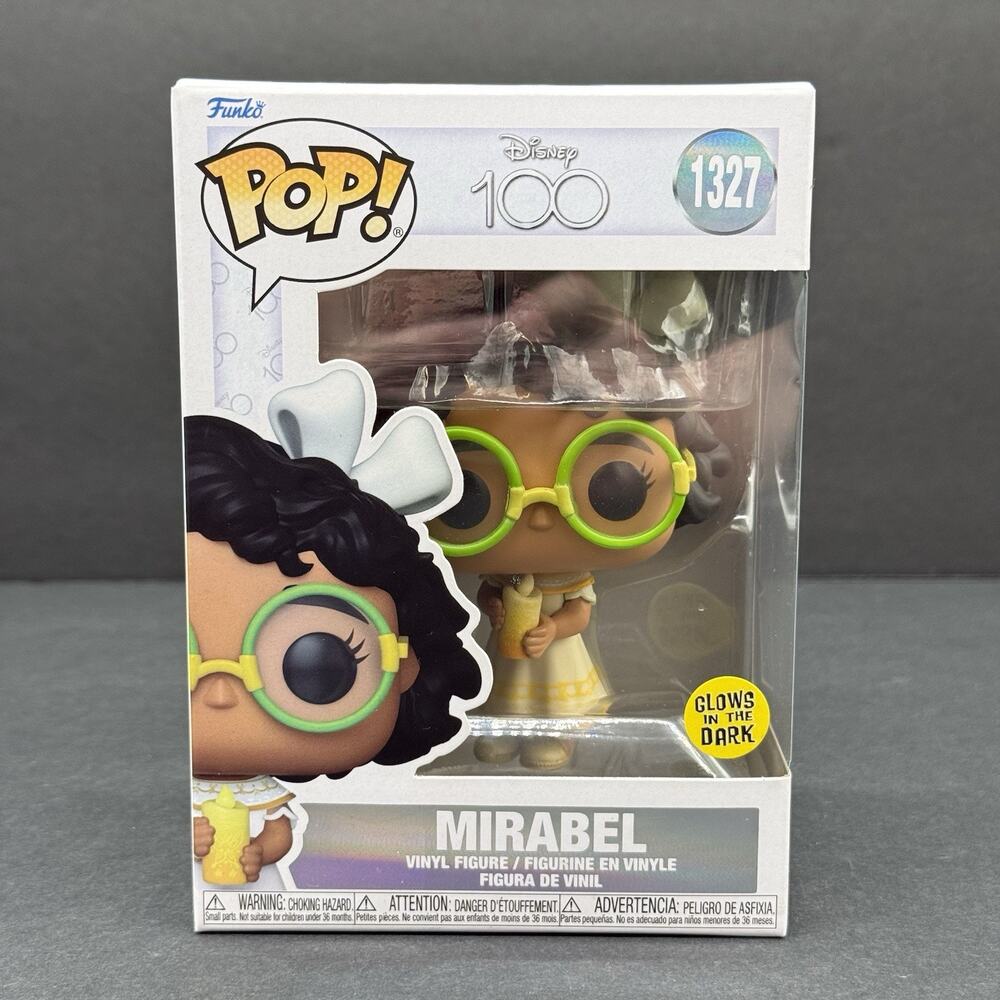 Funko Pop! Disney 100 Encanto Mirabel Madrigal #1327 Glow In The Dark